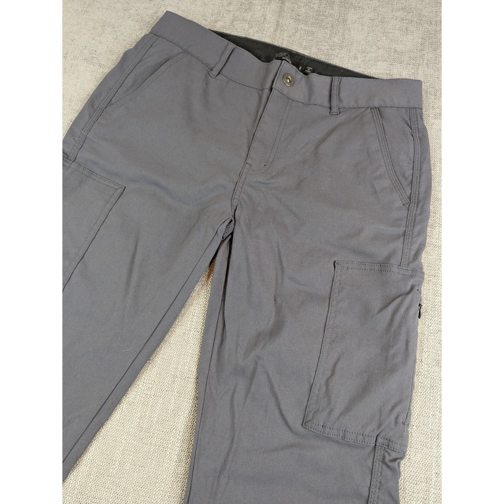 Prana Pants Womens 8 Gray Sky Canyon Jogger Drawstring Outdoor Hike Trail Camp